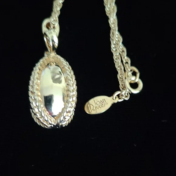 1998 Joan Rivers Classics Collection Faberge Egg Pendant - Picture 4 of 10